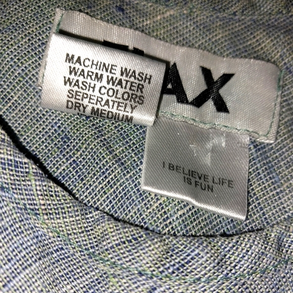 Flax 100% linen sleeveless top - Picture 5 of 6